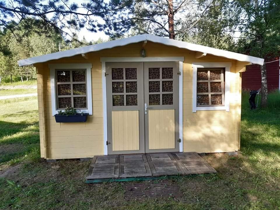 Small Camping Houses In Haanja - No Shower Eksteriør bilde